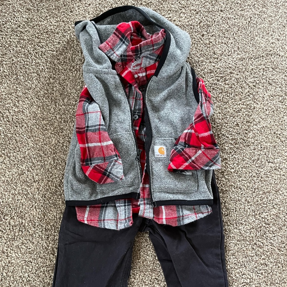 Carhartt 9 month outfit